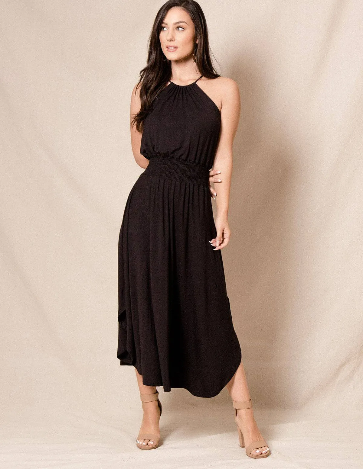 Bamboo Halter Dress