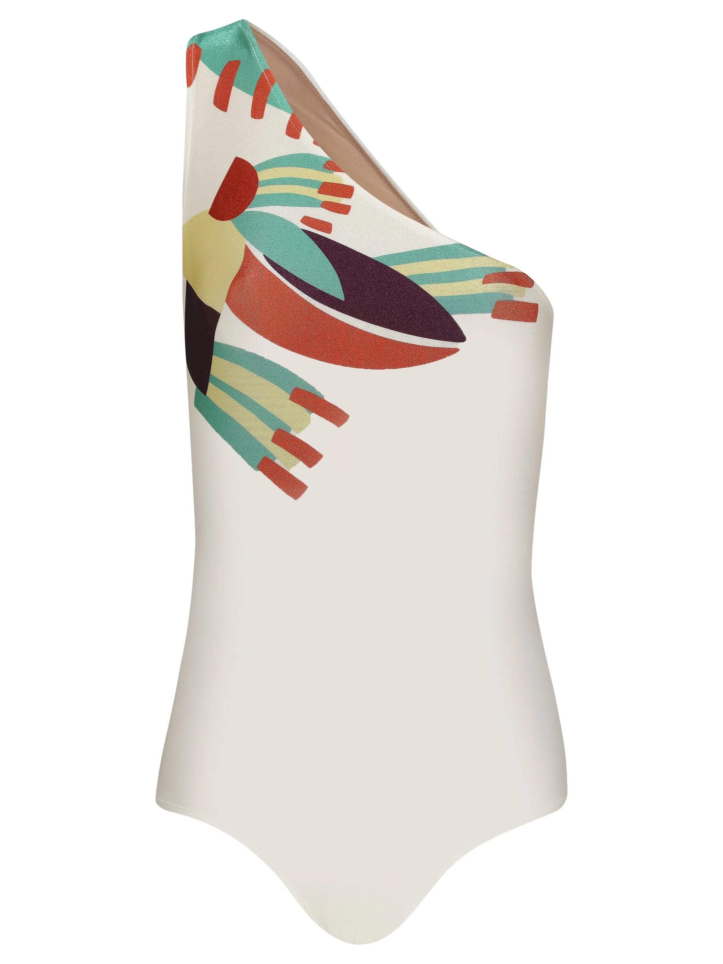 Bananeira One-Shoulder Swimsuit