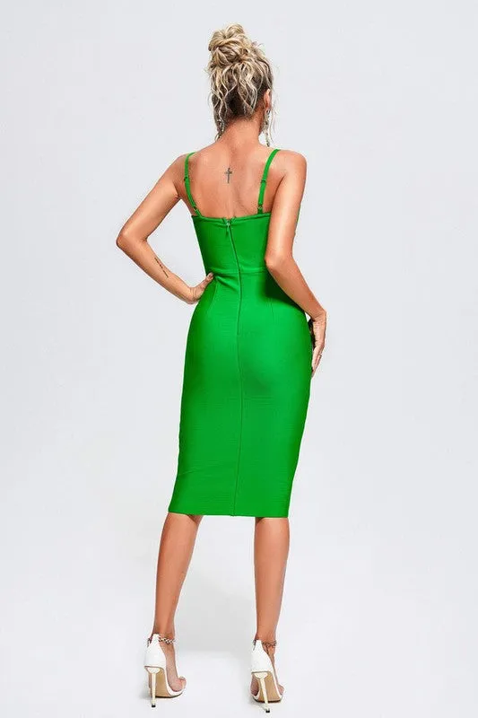 Corset Bandage Mini Dress