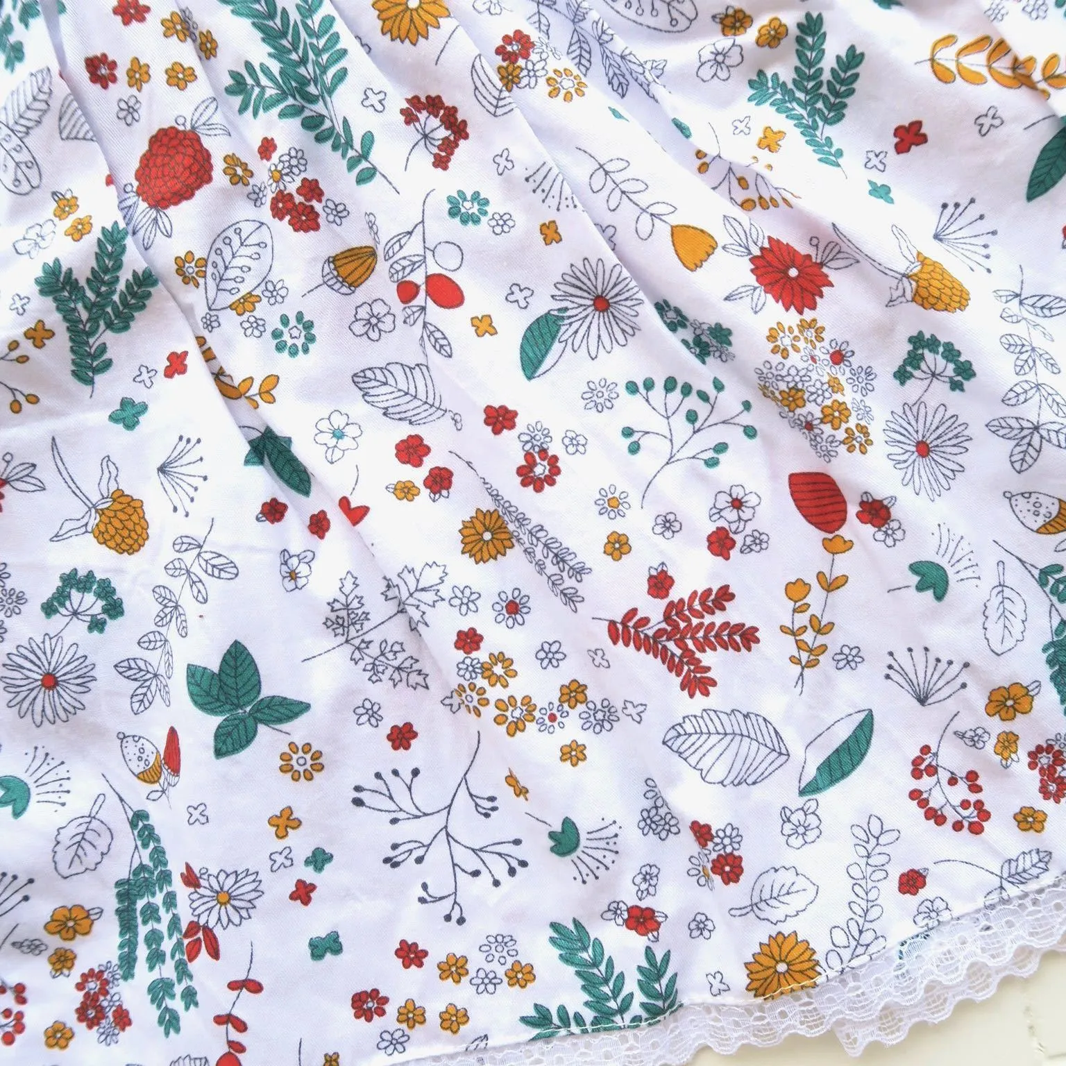 Iris Dress in Into the Garden Print