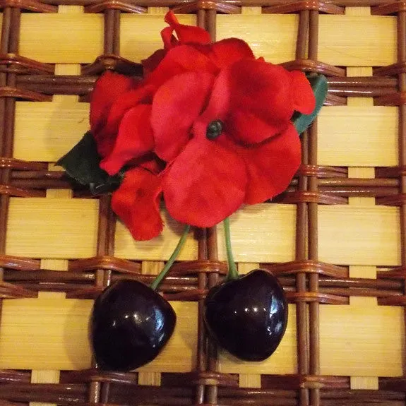 Pinup Cherries - Red