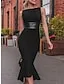 Women‘s Black Sleeveless Cocktail Dress