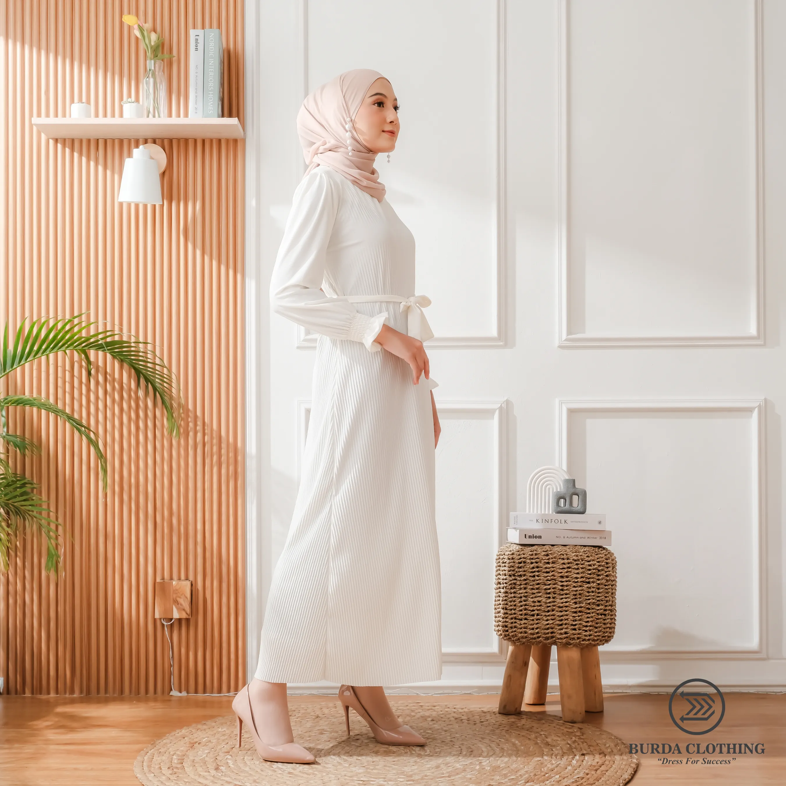 Women's Plain Dress White